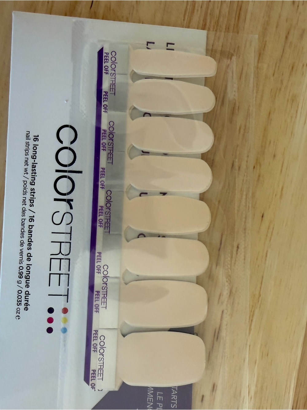 Exclusive Vanilla Mix Color Street